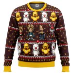 Final Fantasy Classic 8bit Ugly Christmas Sweater