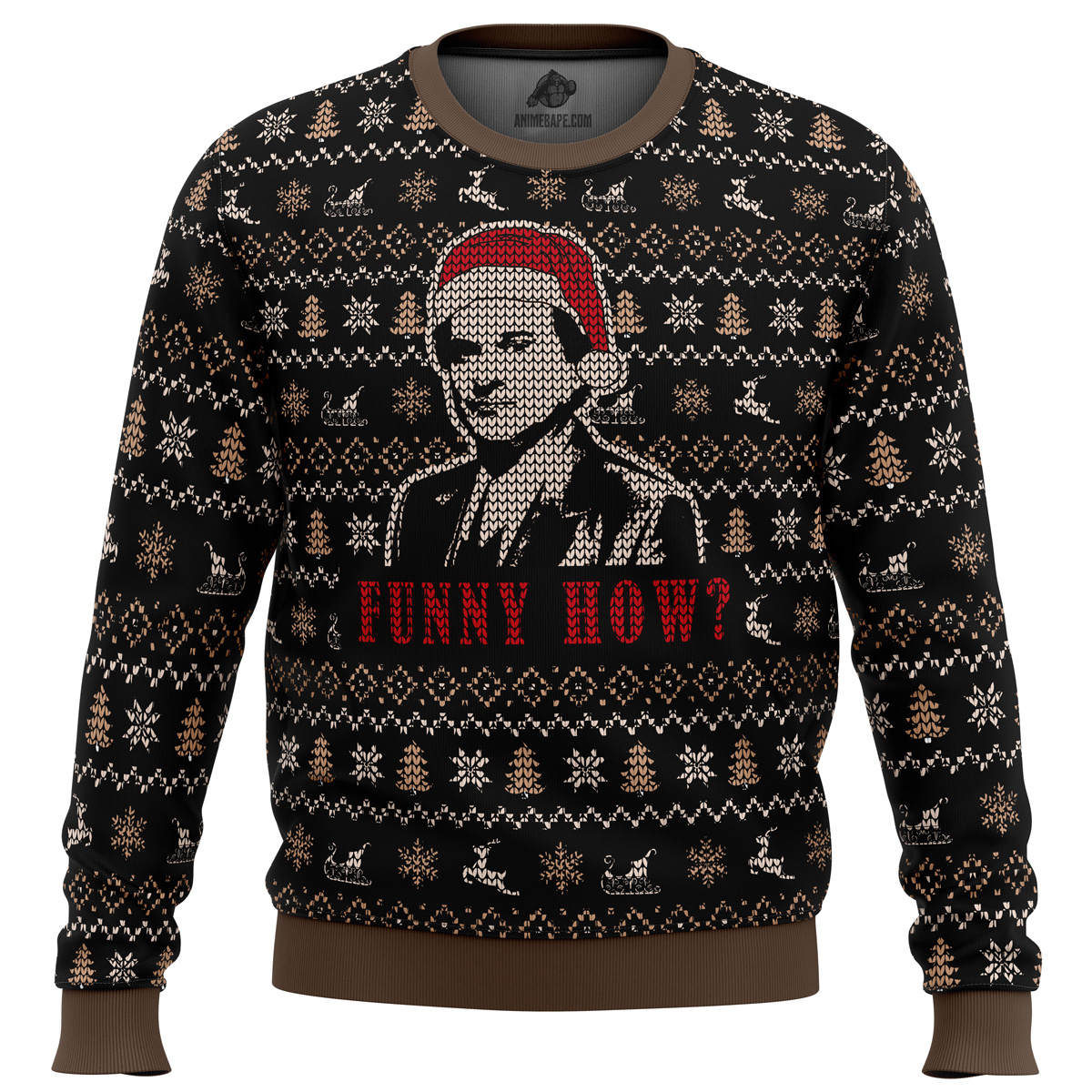 20251219-111336 Goodfellas Funny How Ugly Christmas Sweater - Image 1