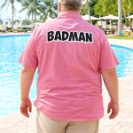 Vegeta Badman Pink Dragon Ball Z Button Up Hawaiian Shirt - Image 4