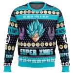 A Very Saiyan Christmas Dragon Ball Z Ugly Christmas Sweater - Image 3