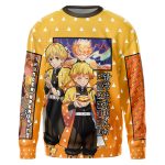 Zenitsu Agatsuma Haori Demon Slayer Streetwear Sweatshirt