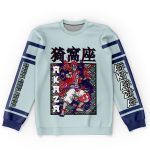 Akaza Demon Slayer Streetwear Sweatshirt - Image 4