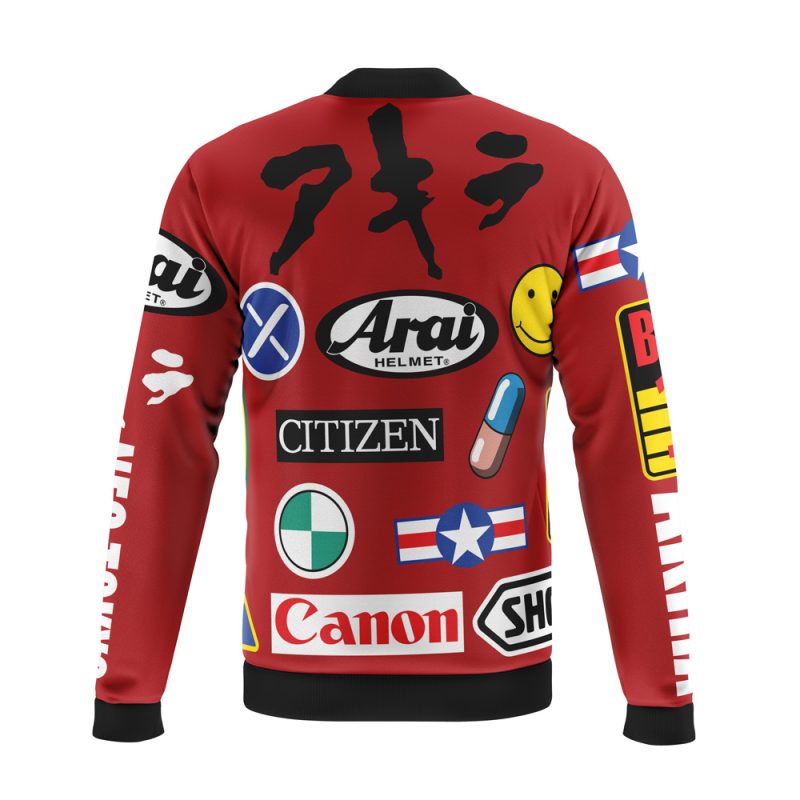 Red Ranger Mighty Morphin Power Rangers Casual Bomber Jacket - AnimeBape