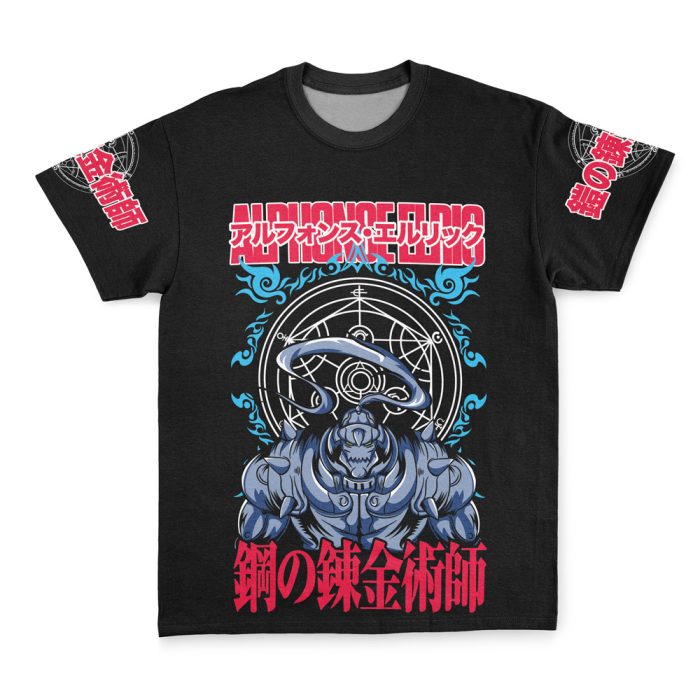 Alphonse Elric Fullmetal Alchemist Streetwear T-Shirt - Image 1