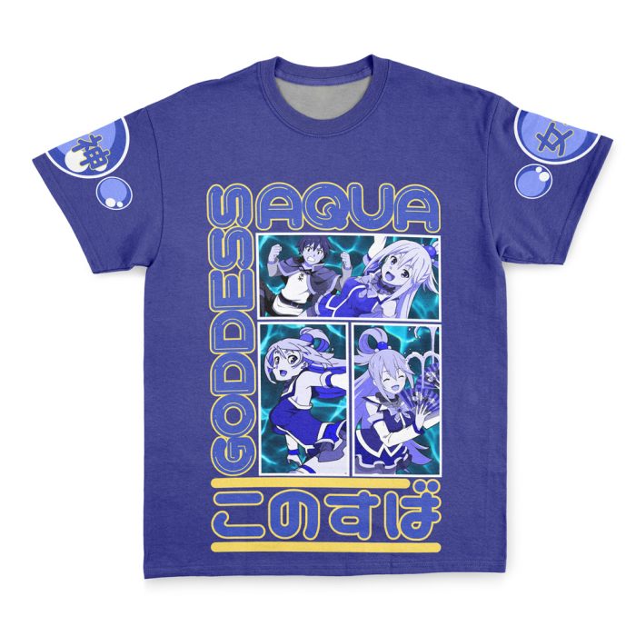 Aqua Konosuba Streetwear T-Shirt - Image 1