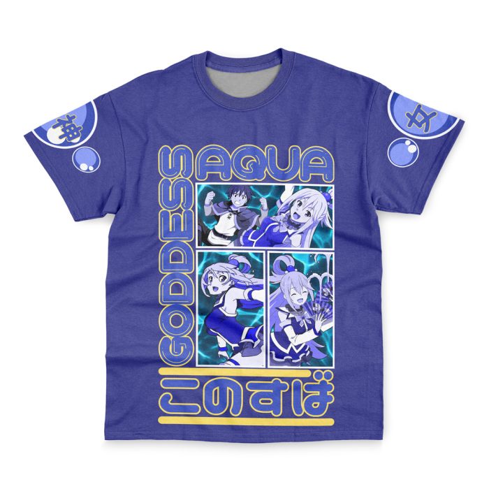 Aqua Konosuba Streetwear T-Shirt - Image 2