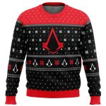 Assassins Creed Assassin Insignia Symbol Ugly Christmas Sweater