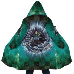 Astral Aura Tanjiro Demon Slayer Hooded Cloak Coat - Image 7