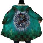 Astral Aura Tanjiro Demon Slayer Hooded Cloak Coat - Image 6