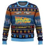 back to the future ugly christmas sweaterx5wj9