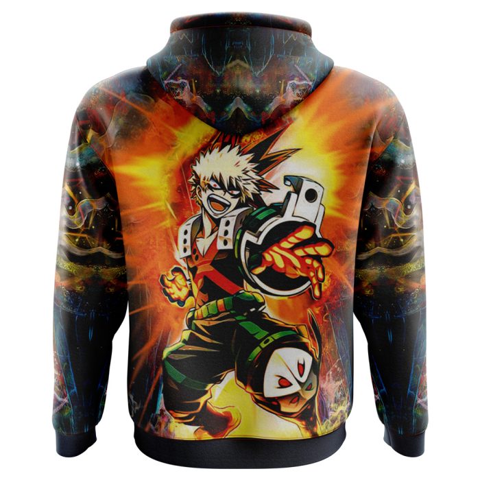 Blazing Bakugo My Hero Academia Hoodie - Image 2