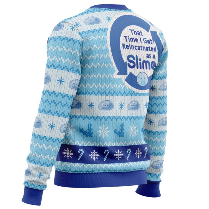 Blue Christmas That time I got reincarnated as a slime Christmas Sweater - Image 3