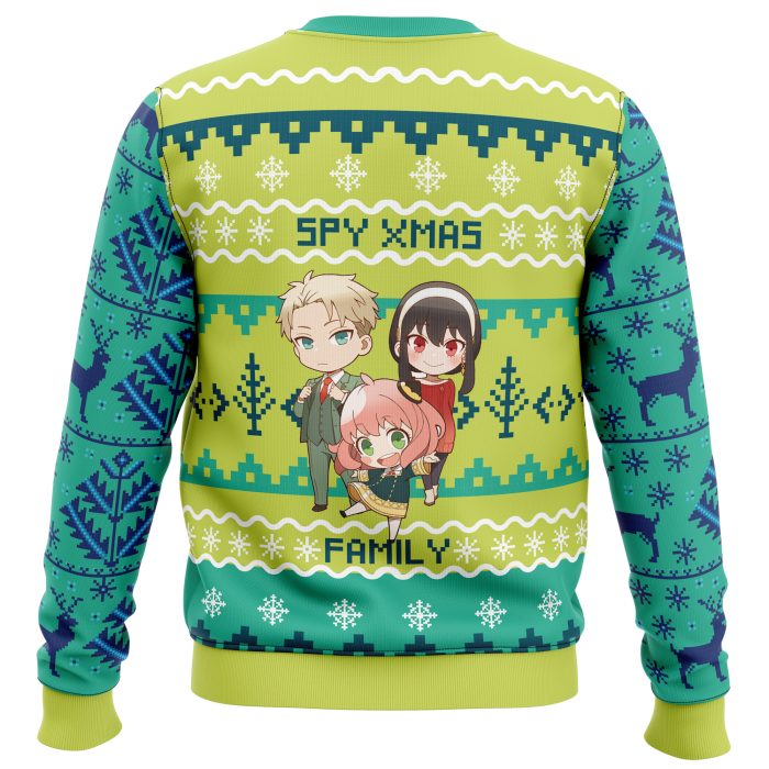 Chibi Spy x Family Ugly Christmas Sweater - Image 2