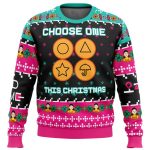 Choose One This Christmas Squid Game Christmas Sweater - Image 5
