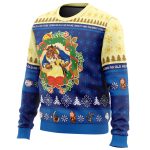 Christmas Beauty and the Beast Disney Ugly Christmas Sweater - Image 2