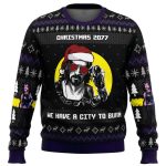 Christmas Cyberpunk 2077 Ugly Christmas Sweater - Image 3