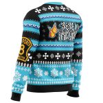 Christmas Flame Fire Force Ugly Christmas Sweater - Image 3
