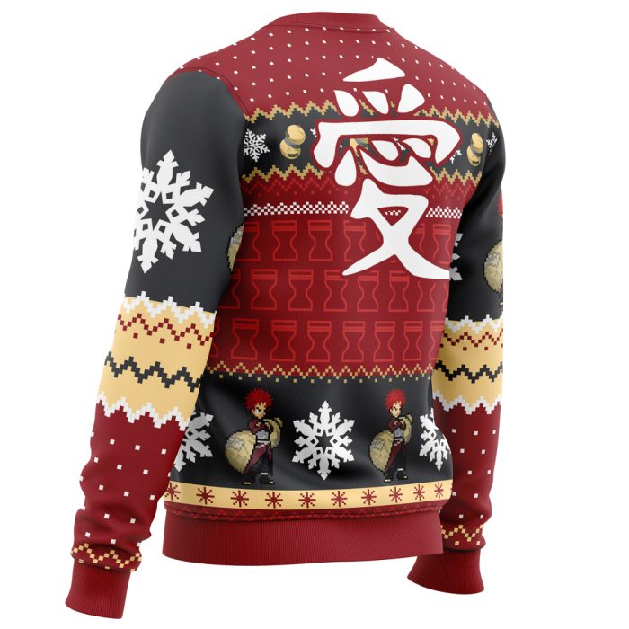 Christmas Gaara Naruto Ugly Christmas Sweater - Image 3