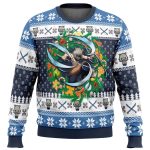 christmas hashibira inosuke demon slayer ugly christmas sweaterlhvvd
