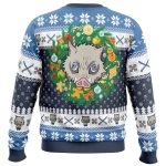 Christmas Hashibira Inosuke Demon Slayer Ugly Christmas Sweater - Image 4