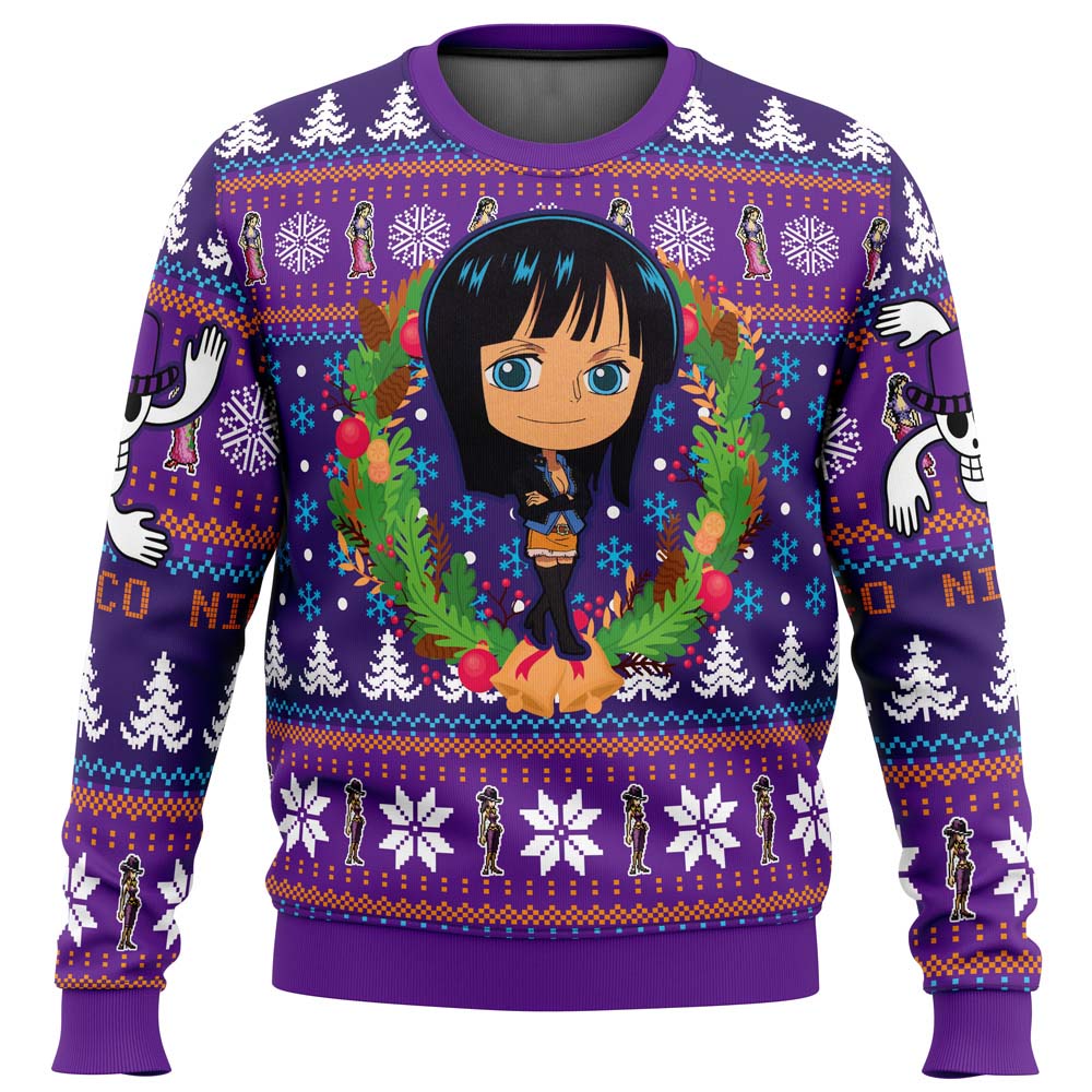 Christmas Nico One Piece Ugly Christmas Sweater Christmas Nico One Piece Ugly Christmas Sweater - Image 1