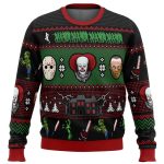 Classic Horror Christmas Ugly Christmas Sweater - Image 5