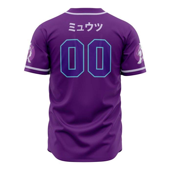 Cosmic Mewtwo Pokemon Baseball Jersey - Image 2