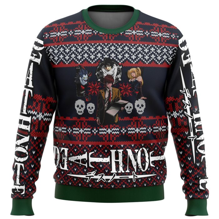 Death Note Characters Alt Ugly Christmas Sweater - Image 1