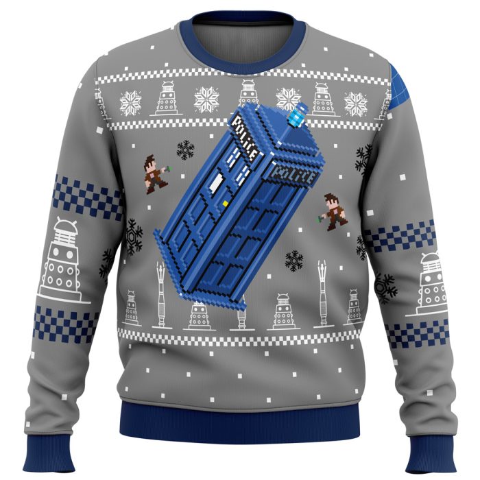 Doctor Who Ugly Christmas Sweater - Image 1
