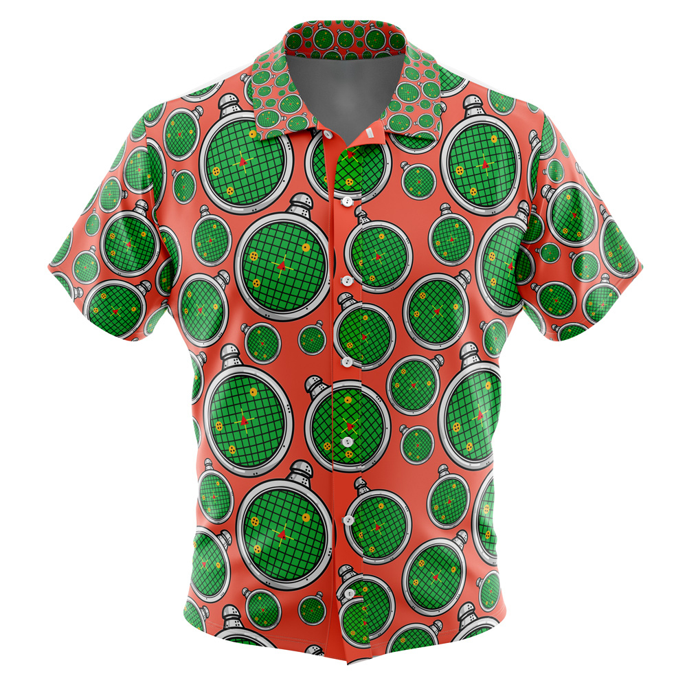 Dragon Radar Dragon Ball Z Button Up Hawaiian Shirt Dragon Radar Dragon Ball Z Button Up Hawaiian Shirt - Image 1