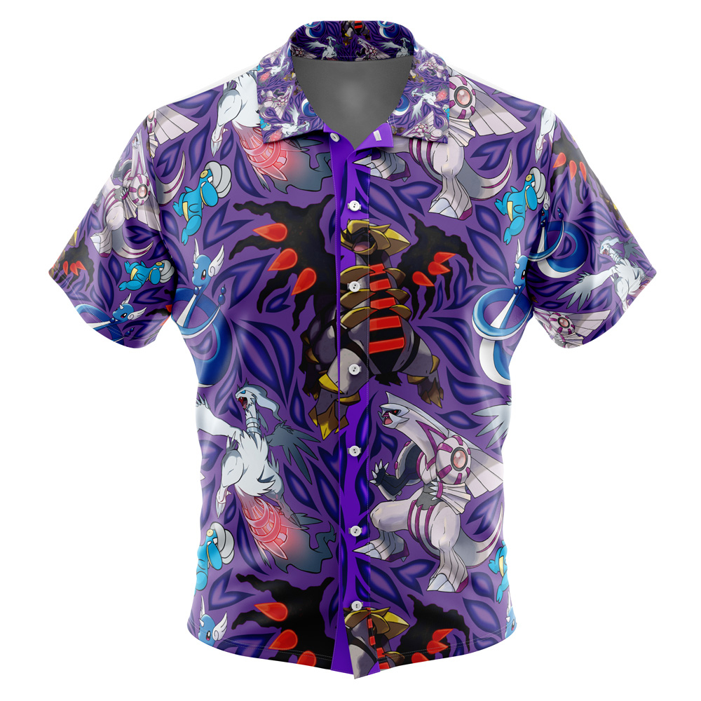 Dragon Type Pokemon Pokemon Button Up Hawaiian Shirt Dragon Type Pokemon Pokemon Button Up Hawaiian Shirt - Image 1