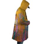 Electric FLCL Hooded Cloak Coat - Image 4