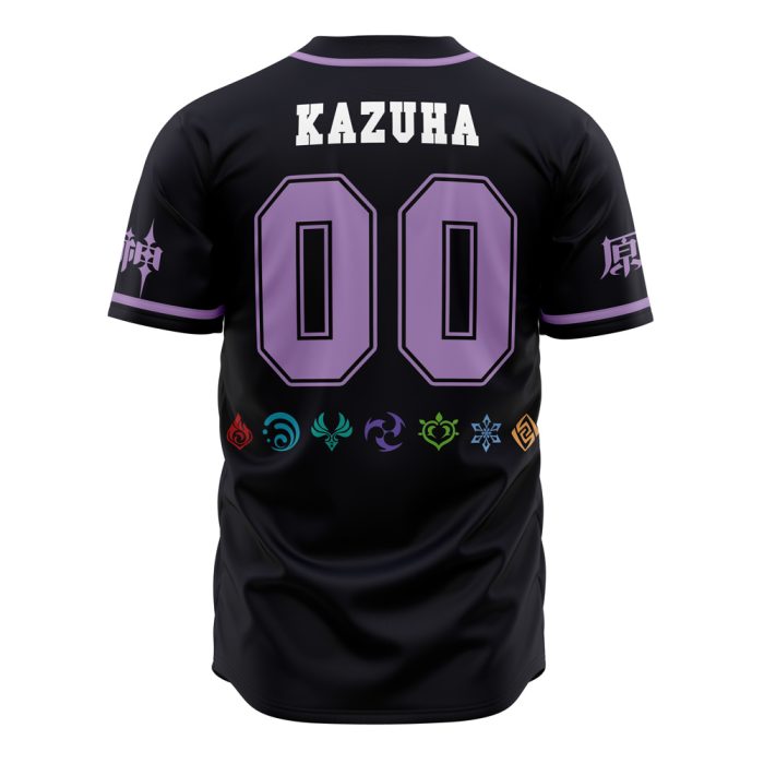 Elemental Magic Genshin Impact Baseball Jersey - Image 2