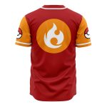 Fire Spinners Pokemon Baseball Jersey - Image 2