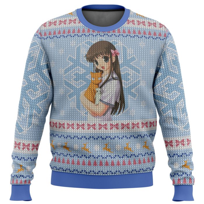 Fruits Basket Tooru Honda Ugly Christmas Sweater - Image 1