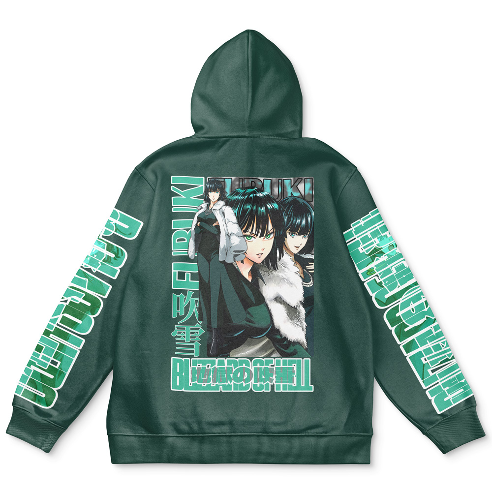 Fubuki One Punch Man Streetwear Hoodie Fubuki One Punch Man Streetwear Hoodie - Image 1