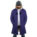 Giorno Giovanna Anime Jojo's Bizarre Adventure Hooded Cloak Coat
