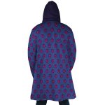 Giorno Giovanna Anime Jojo's Bizarre Adventure Hooded Cloak Coat