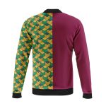 giyu tomioka demon slayer quilted bomber jacketsn1po