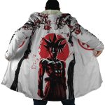 Goku Red Instinct Dragon Ball Z Hooded Cloak Coat - Image 6