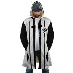 Gotei 13 8th Division Captain Kyoraku Shunsui Bleach Hooded Cloak Coat - Image 2