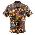 Ground Type Pokemon Pokemon Button Up Hawaiian Shirt