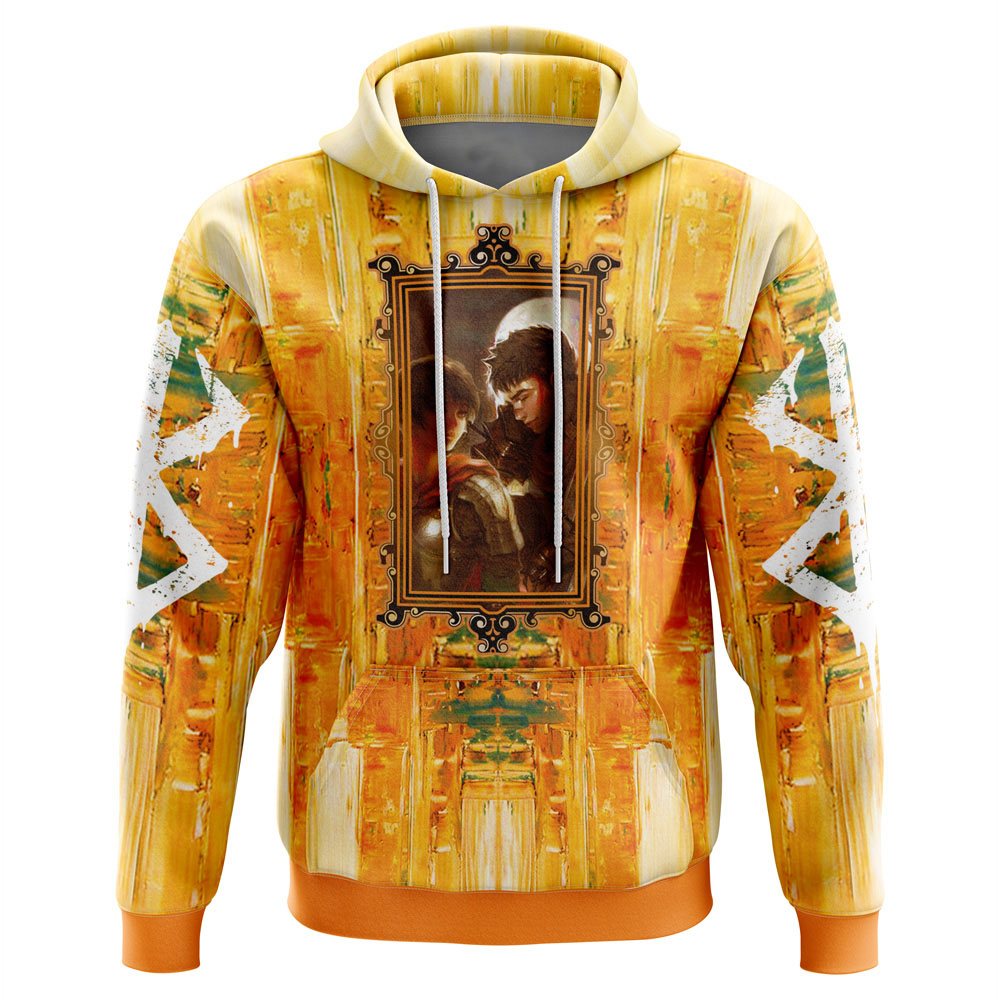 Guts and Casca Berserk Hoodie Guts and Casca Berserk Hoodie - Image 1