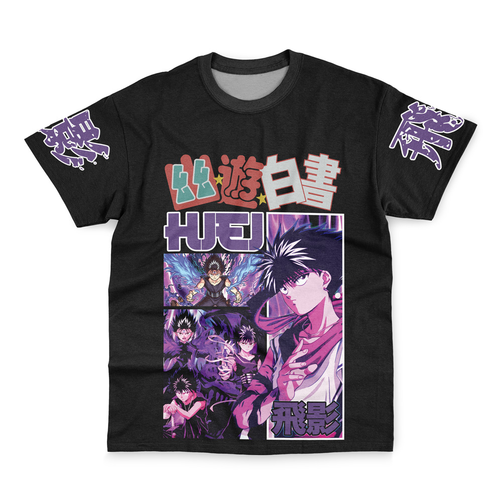 Hiei Yuyu Hakusho Streetwear T-Shirt Hiei Yuyu Hakusho Streetwear T-Shirt - Image 1