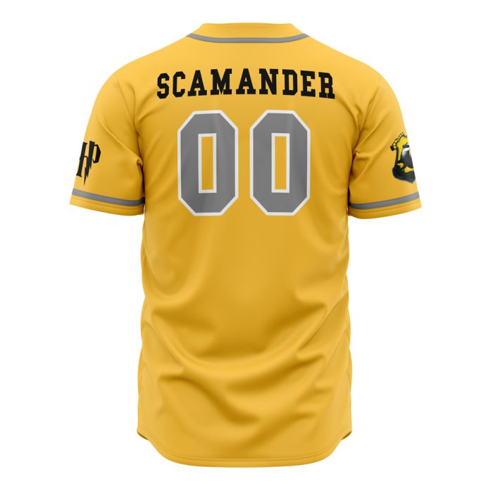Hufflepuff House Harry Potter Baseball Jersey - Image 2