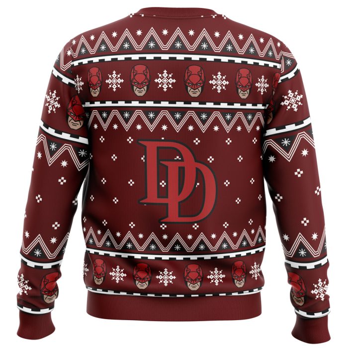 I'm not Daredevil Marvel Ugly Christmas Sweater - Image 4