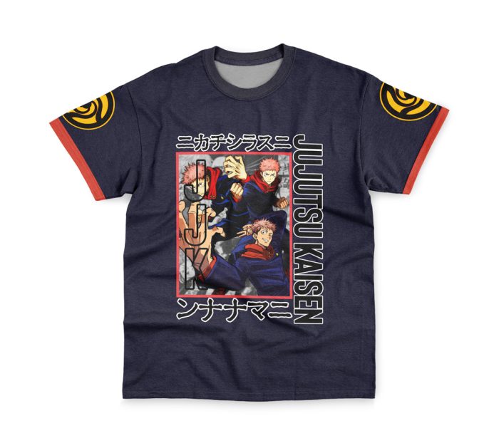 Yuji Itadori Jujutsu Kaisen Streetwear T-Shirt - Image 2