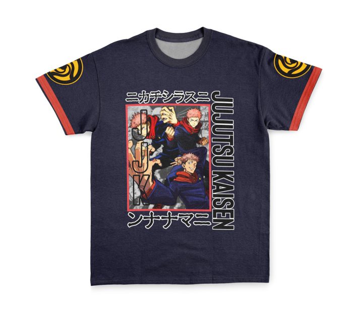 Yuji Itadori Jujutsu Kaisen Streetwear T-Shirt - Image 1