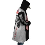 Jotaro Kujo Star Platinum Jojo's Bizarre Adventure Hooded Cloak Coat - Image 3