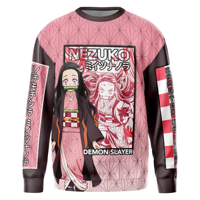 Kamado Nezuko Haori Demon Slayer Streetwear Sweatshirt - Image 1